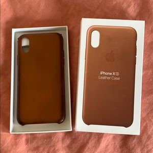 Genuine Leather iPhone Case by Apple